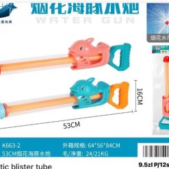 PISTOLET WIELORYB NA WODĘ DLA DZIECI 53CM.