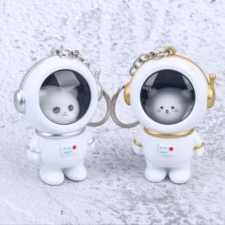 BRELOK KOT ASTRONAUTA DO KLUCZY.