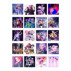 DIAMENTOWY HAFT OBRAZY K-POP D.HUNTERS DLA DZIECI 20x20CM.