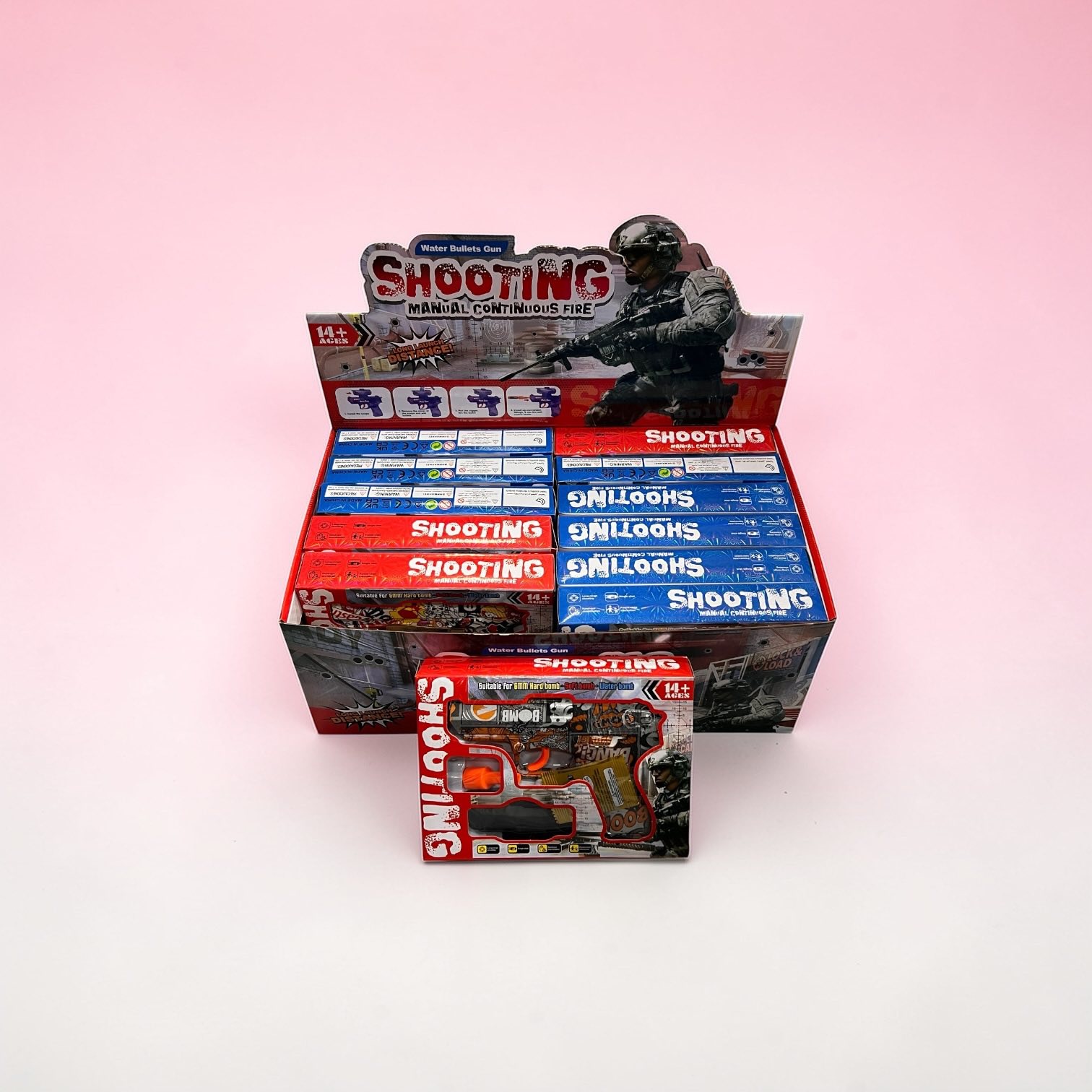 PISTOLET NA KULKI SHOOTING WATER BULLETS.