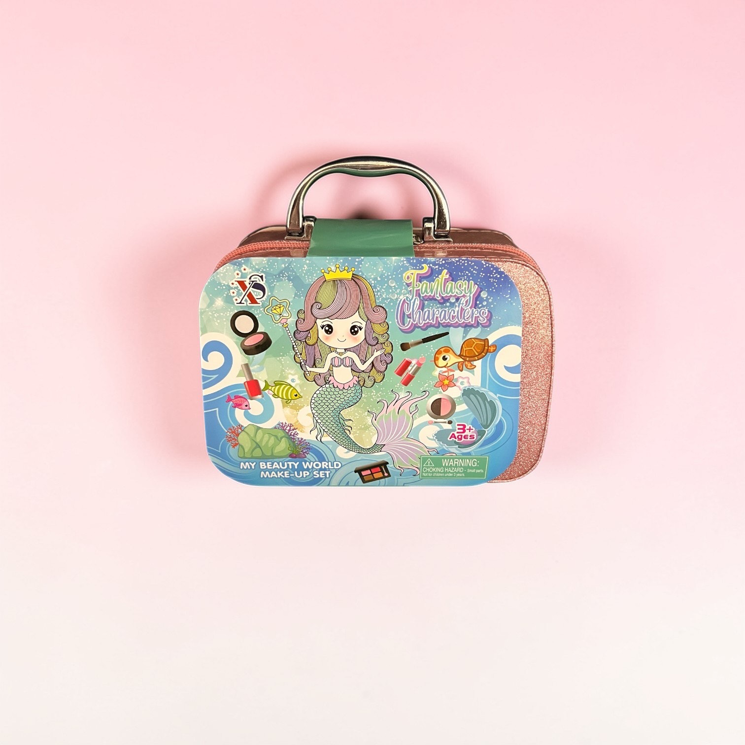 KUFEREK NA KOSMETYKI DO MAKIJAŻU DLA DZIECI.