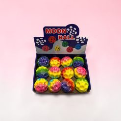 PIŁKA GUMOWA MOON BALL DLA DZIECI 5CM.