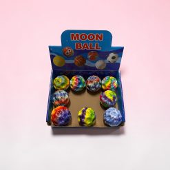 PIŁKA GUMOWA MOON BALL 5CM DLA DZIECI.