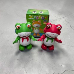 ZABAWKA ŻABA-FORG TAŃCZĄCA MUZYKA I ŚWIECACE.
