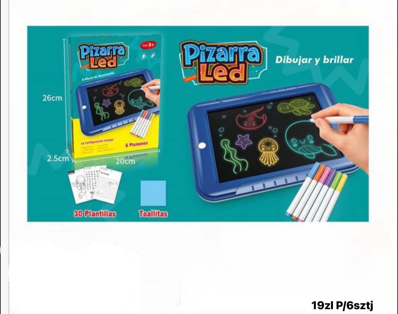 TABLICA LED MAGICZNA PODSWIETLANA DLA DZIECI.