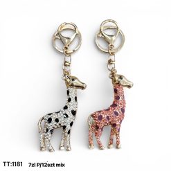 BRELOK ŻYRAFA CUTE DO KLUCZY.