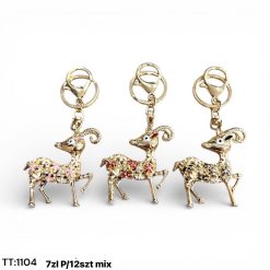 BRELOK JELEŃ CUTE DO KLUCZY.