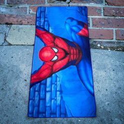 RĘCZNIK KĄPIELOWY SPIDER MAN DLA DZIECI 70 x 140 CM.