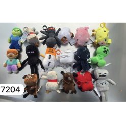 BRELOK MASKOTKA MINECRAFT DO KLUCZY.