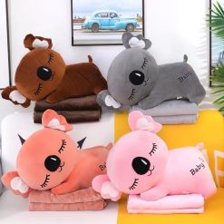 MASKOTKA PODUSZKA Z KOCEM 3W1 50CM.