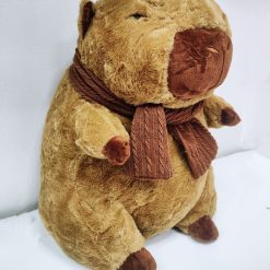 MASKOTKA PODUSZKA KAPIBARA Z KOCEM 3W1 50CM.