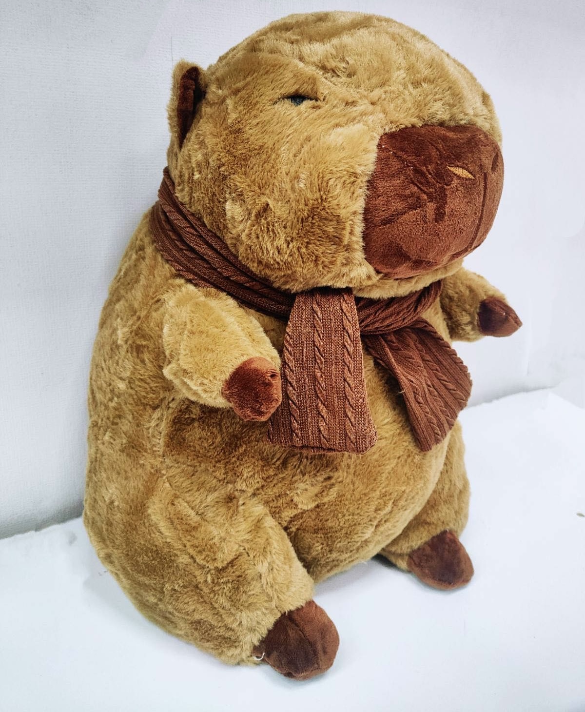 MASKOTKA PODUSZKA KAPIBARA Z KOCEM 3W1 50CM.