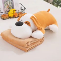 MASKOTKA PODUSZKA Z KOCEM 3W1 50CM.