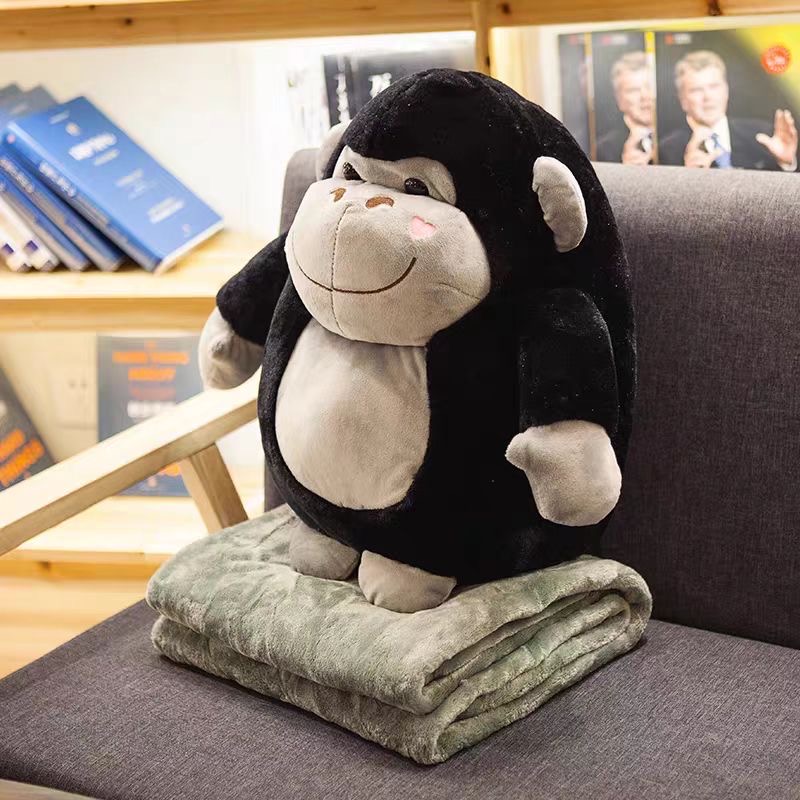 MASKOTKA PODUSZKA Z KOCEM 3W1 50CM.