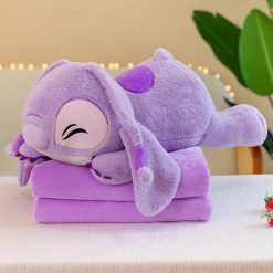 MASKOTKA PODUSZKA STITCH Z KOCEM 3W1 50CM.