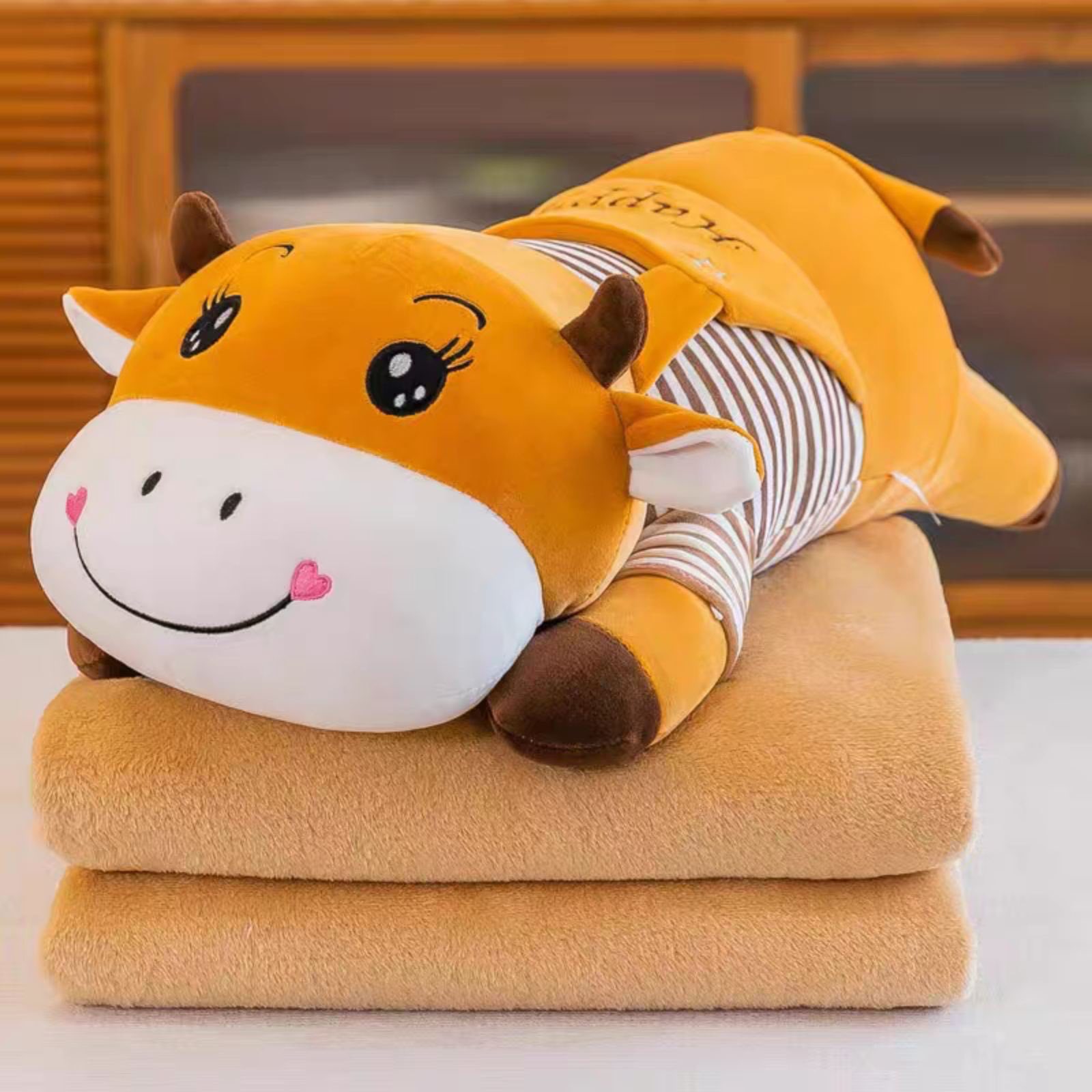 MASKOTKA PODUSZKA Z KOCEM 3W1 50CM.