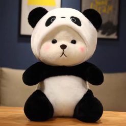MASKOTKA PODUSZKA PANDA Z KOCEM 3W1 50CM.