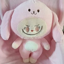 MASKOTKA PODUSZKA LABUBU Z KOCEM 3W1 50CM.