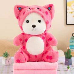 MASKOTKA PODUSZKA Z KOCEM 3W1 50CM.