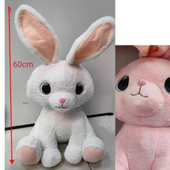 MASKOTKA PLUSZAK KRÓLIK Z KOCEM 60CM.