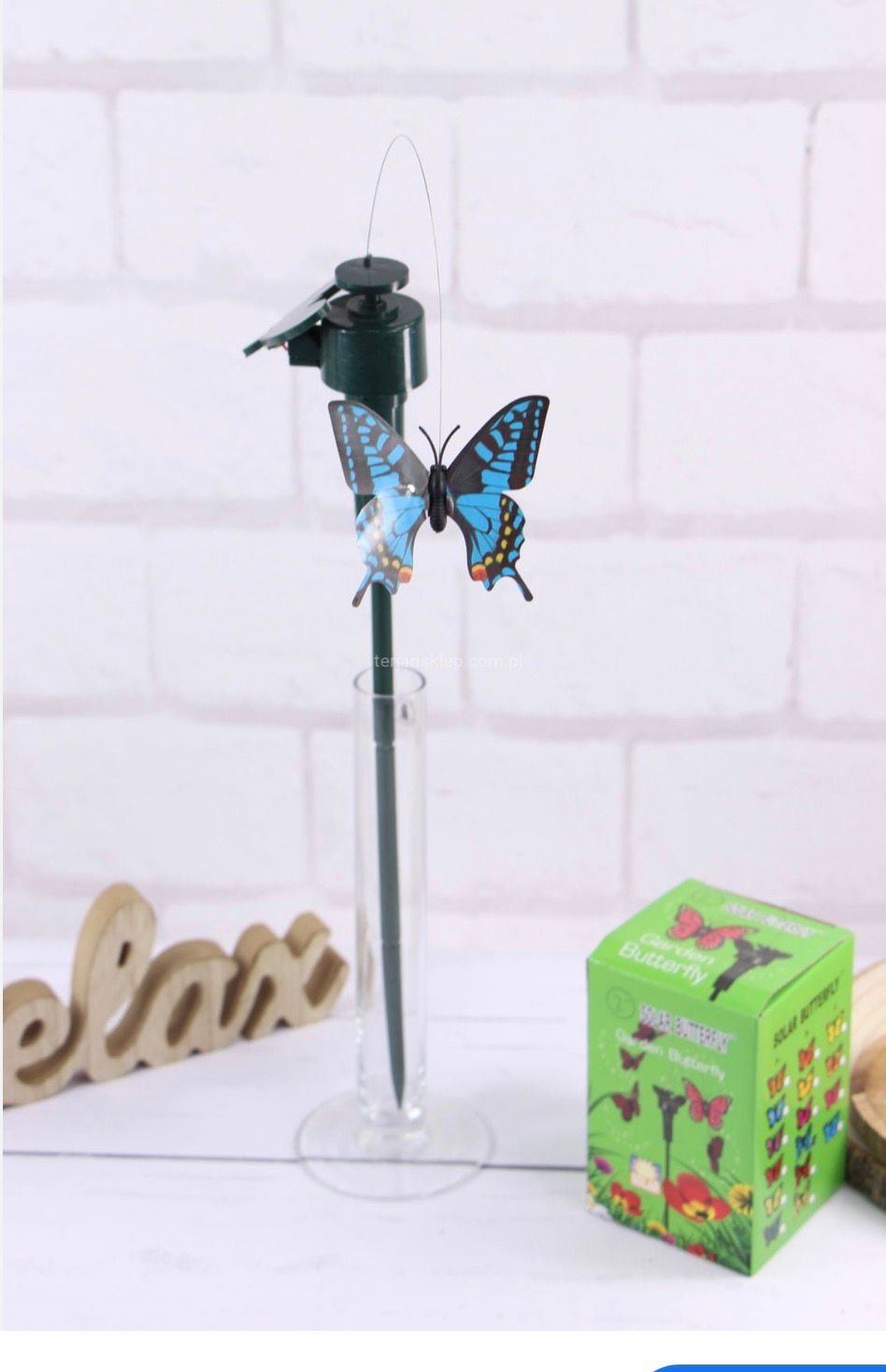 MOTYLKI LATAJĄCY SOLARNY i NA BATERIA.