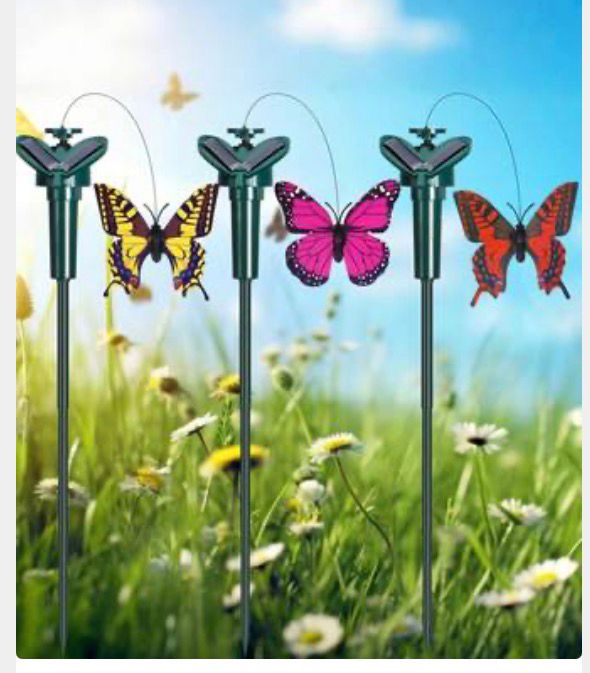 MOTYLKI LATAJĄCY SOLARNY i NA BATERIA. - obrazek 2