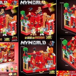 KLOCKI KONSTRUKCYJNE MYWORLD LED 528 PCS.