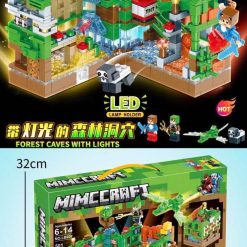 KLOCKI KONSTRUKCYJNE MINECRAFT LED 501 PCS.