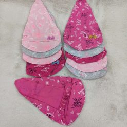 CHUSTKA Z DASZKIEM NIEMOWLĘCA WIĄZANA TRÓJKĄT DLA DZIECKA.