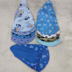 CHUSTKA Z DASZKIEM NIEMOWLĘCA WIĄZANA TRÓJKĄT DLA DZIECKA.