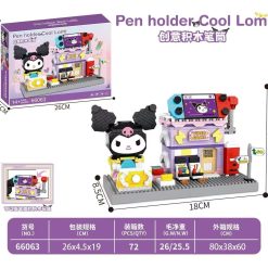 KLOCKI KONSTRUKCYJNE FIGURKI KUROMI .