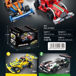 KLOCKI KONSTRUKCYJNE SAMOCHÓD RACING 184PCS.
