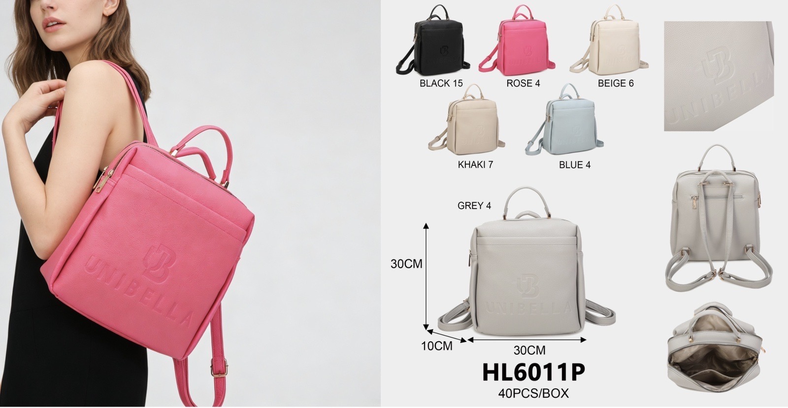 TOREBKA i PLECAK MODNA DAMSKA ELEGANCKA.