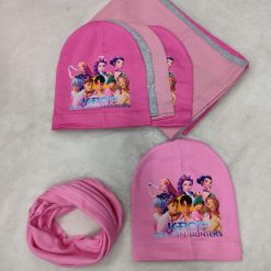 KOMPLET CZAPKA KOMIN NA WIOSENNA K-POP DEMON HUNTERS.