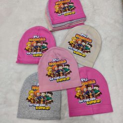 CZAPKA NA WIOSENNA PIJ WOJANKA DLA DZIECI.