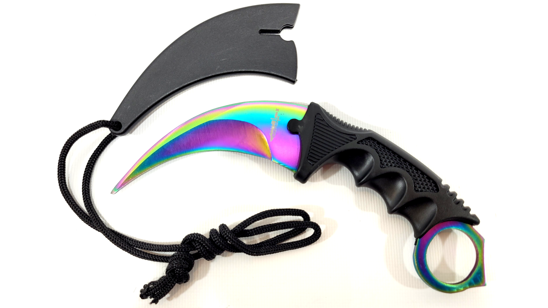 NÓŻ KARAMBIT TRENINGOWY TĘPY. - obrazek 3