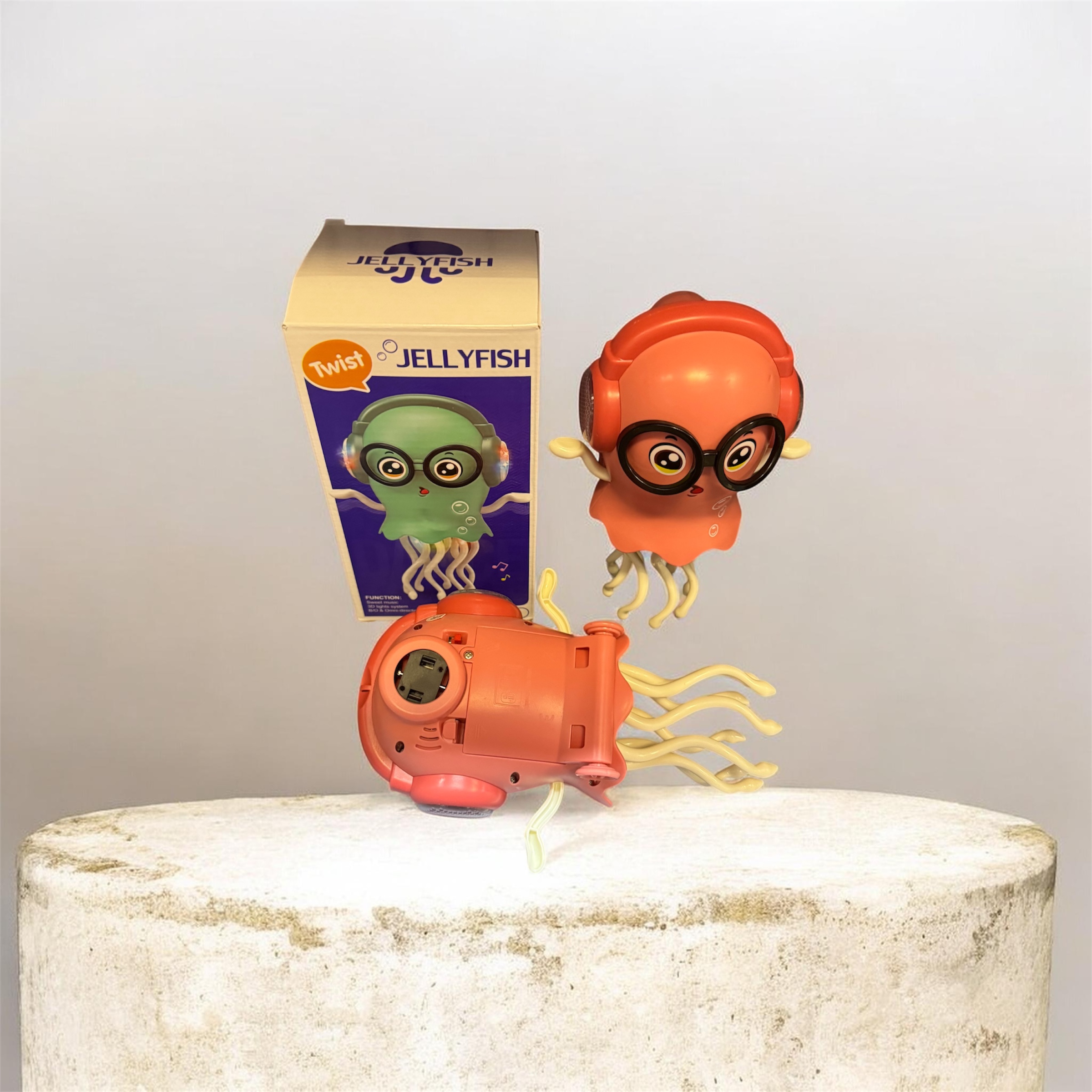 OŚMIORNICA TAŃCZĄCA INTERAKTYWNA GRA ŚWIECI 20CM.