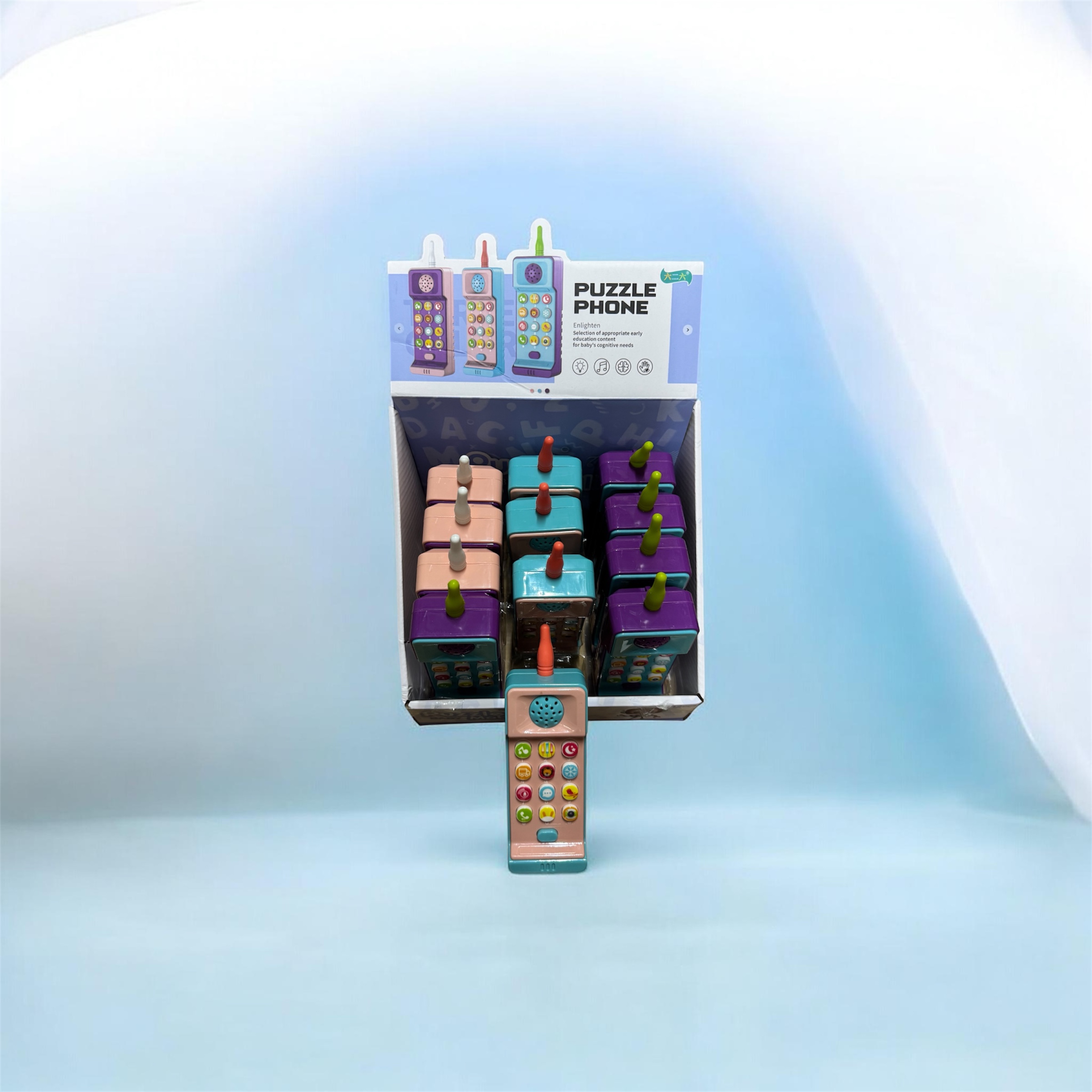 TELEFON PUZZLE CUTE DLA DZIECI.