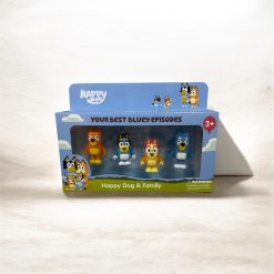 ZESTAW FIGURKI BLUEY HAPPY DOG DLA DZIECI.