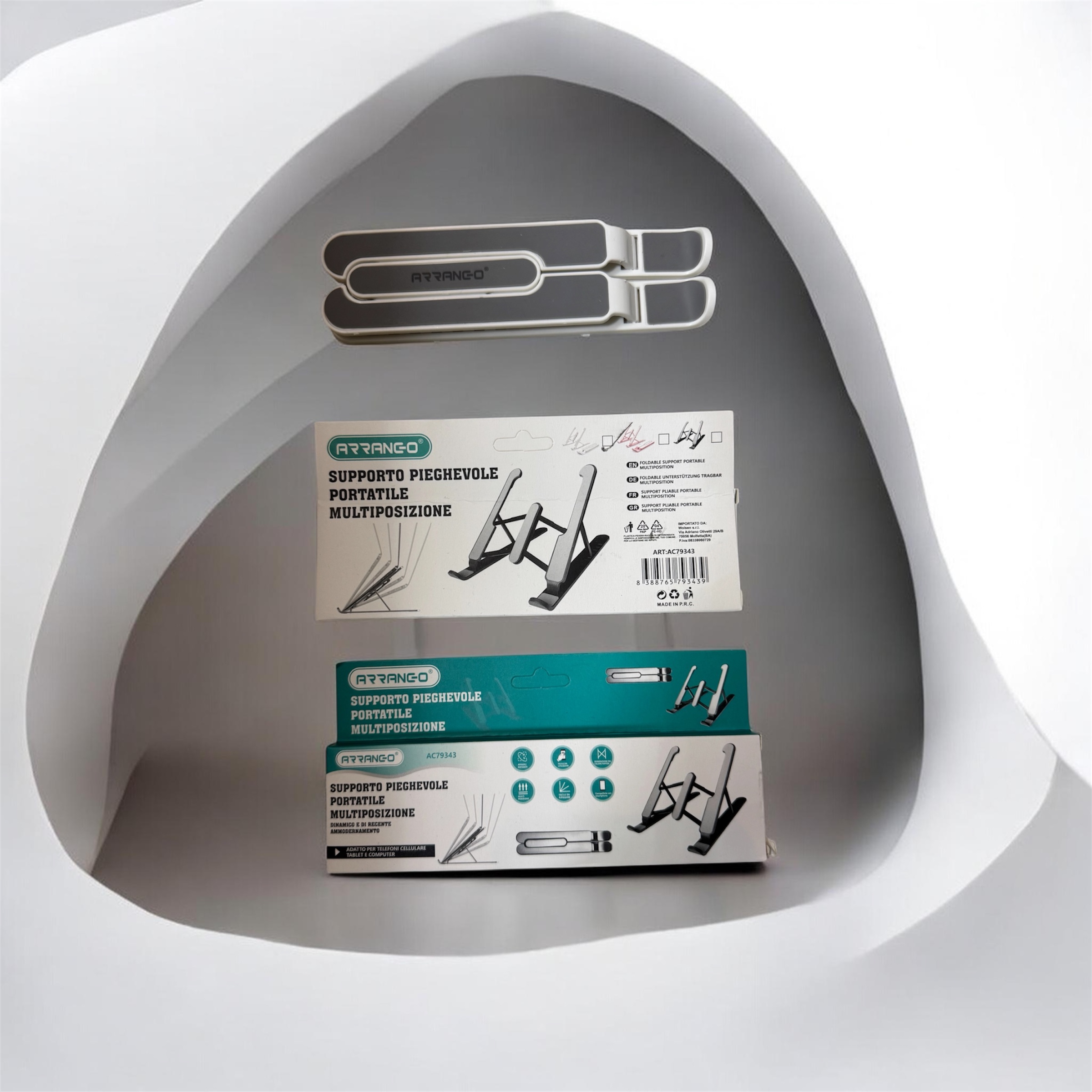 SKŁADANY UCHWYT PODSTAWKA STOJAK STAND NA TELEFON TABLET.