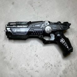 PISTOLET DLA DZIECI DŹWIĘKOWY ŚWIECĄCY NA BATERIE.