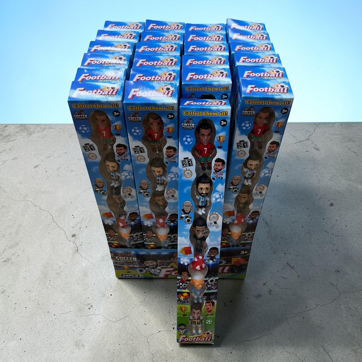 ZESTAW FIGURKI PIŁKARSKIEJ FOOTBALL DLA DZIECI.