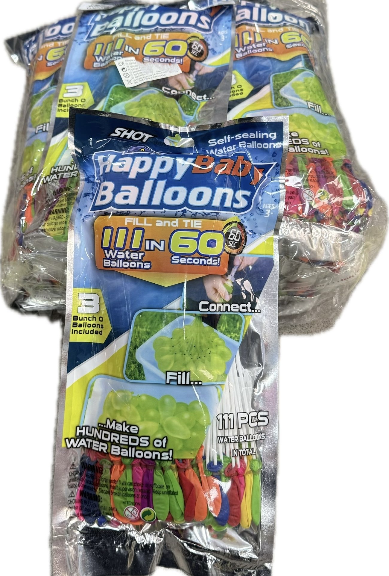 BALONY NA WODĘ BOMBY WODNE AUTOMAT 111PCS W 60 SEKUND ZESTAW.