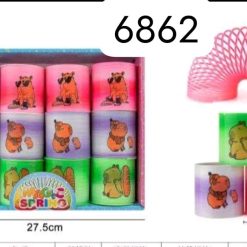 SPRĘŻYNKA KAPIBARA KOLOROWA MAGICZNA GRA DLA DZIECI.