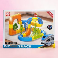 TOR ELEKTRYCZNY KOLEJKA KLOCKI MAGNETYCZNE POCIĄG ANTYGRAWITACYJNY 55 EL.