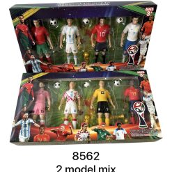 ZESTAW FIGURKI PIŁKARSKIEJ MIX 2 MODELKI.