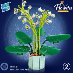 KLOCKI KONSTRUKCYJNE KWIATY BUKIET KWIATÓW.