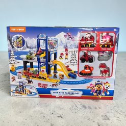 ZESTAW PARKING LOT FIGURKI PSI-PATROL DLA DZIECI.