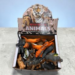 ZESTAW FIGURKI ZWIERZĄT GUMOWE DLA DZIECI.