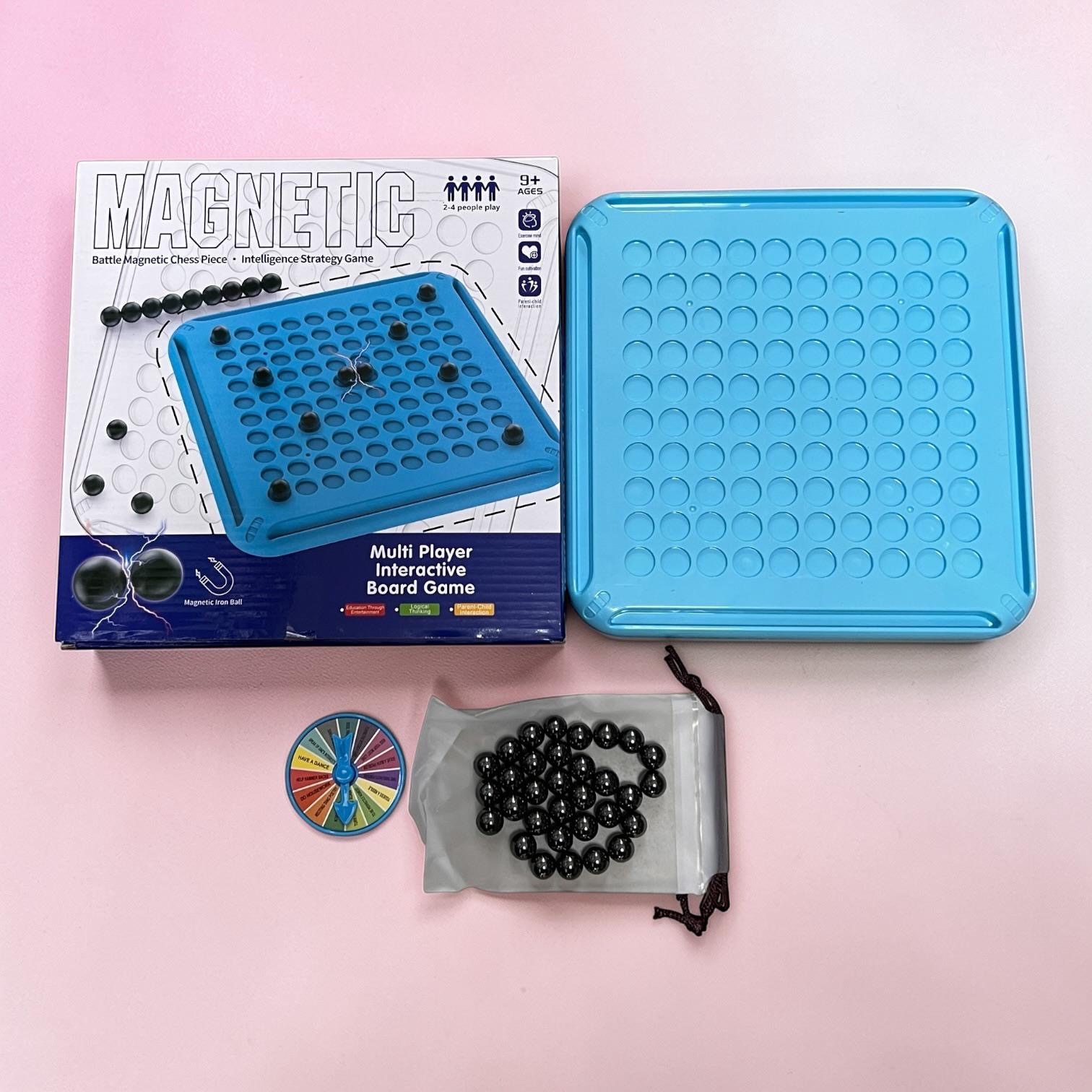 MAGNETYCZNA GRA W SZACHY KAMIENIE 32PCS KULKI.